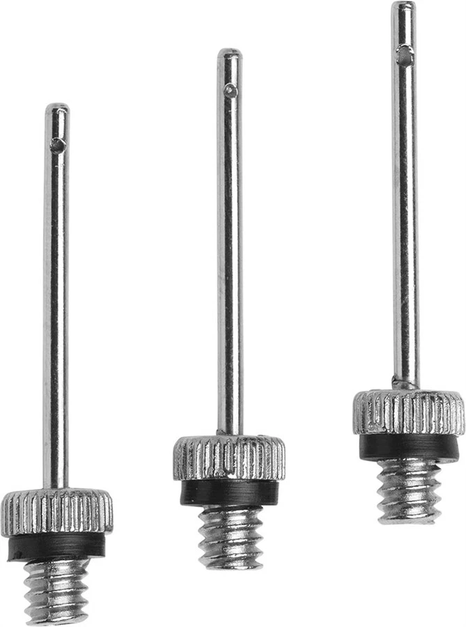 MOLTEN Derbystar Ersatznadeln Nadelventile Metall für Ballpumpe Ballnadel 3 Stück