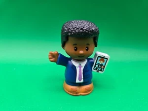 Little People Figures: African American Dad with Phone (2016) - Picture 1 of 2