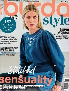 Burda Style Magazine November 2022 fashion sewing Retro STITCHED SENSUALITY - Picture 1 of 1