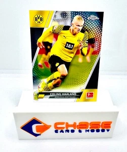 2022 TOPPS CHROME BUNDESLIGA ERLING HAALAND #30 Base - Picture 1 of 2