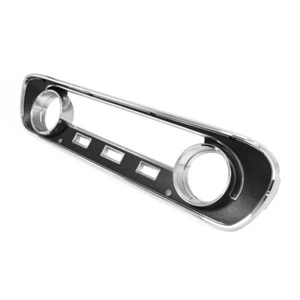 1965 Mustang Black Instrument Bezel Standard Style - Picture 1 of 17
