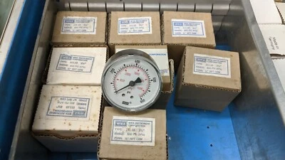 1 NEW wika Pressure Gauge 2.5" back mount 800 PSI 1/4 NPT rear - Image 1 of 4