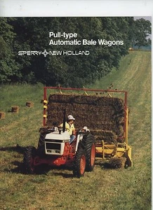 Sperry New Holland 1003 1036 1037 Pull Bale Wagon Tractor Brochure specs - Picture 1 of 1