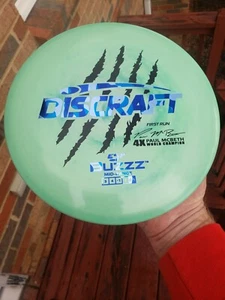 4x Buzzz Paul Mcbeth First Run 4 black matte Claws Disc Golf - Picture 1 of 13