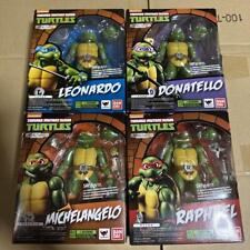 Teenage Mutant Ninja Turtles Figure lot set 4 sh figuarts Leonardo Raphael  