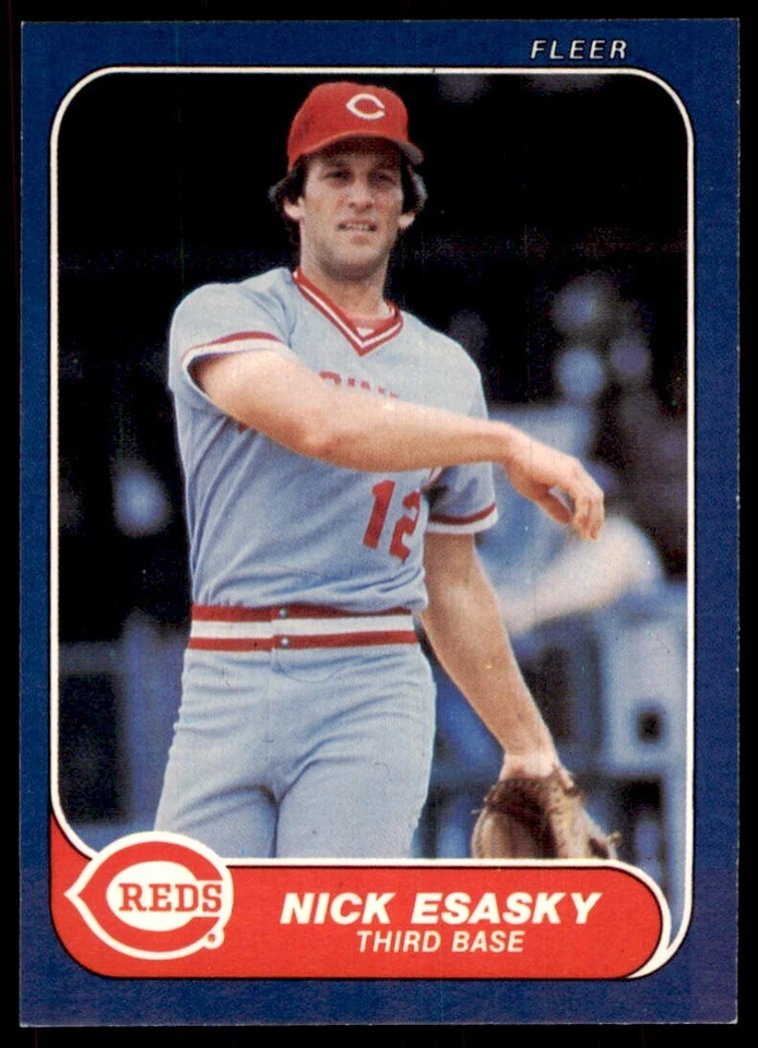 1986 Fleer Nick Esasky Baseball Cards #177 - Image 1 of 2