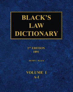 Black'S Law Dictionary – 1St Edition (1891): Volume 1 - Picture 1 of 12