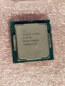 Fully Tested GOOD Intel Xeon E-2144G LGA 1151 3.60Ghz Server CPU Processor SR3WM - Picture 1 of 2
