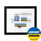 Stamp in frame Russian warship... LIMITED EDITIOIN