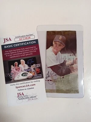 Carl Yastrzemski Signed Magazine Cut JSA Authenticated -1 # - Image 1 of 3