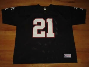 Logo Athletic DEION SANDERS No. 21 ATLANTA FALCONS (Size 2XL) Football Jersey - Picture 1 of 6