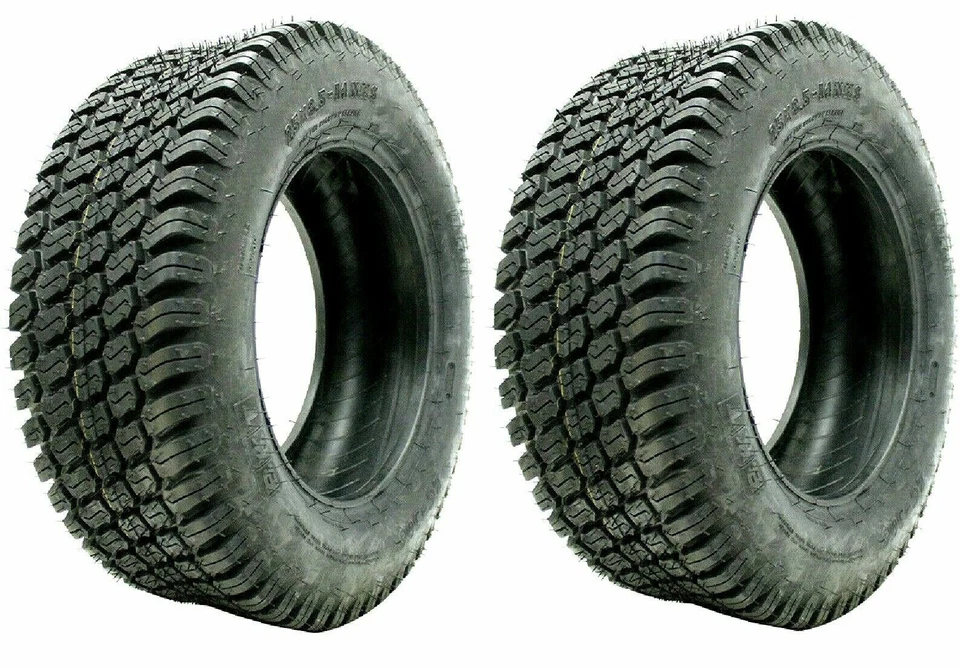 Two New 25x8.50-14 R3 Mower Tubeless 6 Ply Lawn & Garden Tractor Turf Tire - Image 1 of 1