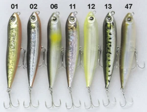 Owner ZZ80-01 Cultiva Zip'N Ziggy Topwater Bait - Gold Shad - Picture 1 of 1