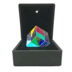 25mm Mode Glasprisma Dichroitischer Licht Würfel Cube Optisch Prisma Dichroic EU