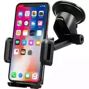 Support ventouse Pare-brise Téléphone Voiture Tableau de Bord GPS Smartphone - Photo 1/5