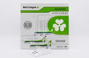 Aer Lingus Commuter Saab 340B Reg: EI-CFC JC Wings scala 1:200 pressofuso XX20468 - Foto 1 di 7