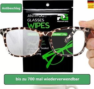 Anti-Beschlag Mikrofasertuch für Brillen – Wiederverwendbar bis zu 700 Mal - Bild 1 von 6