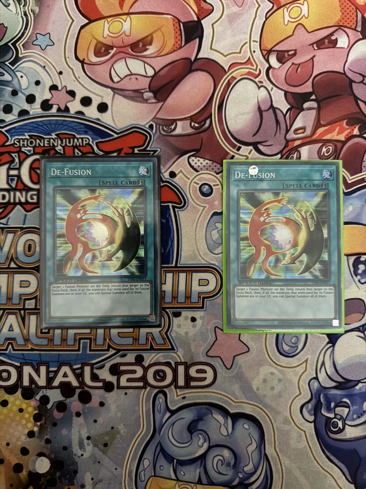 YU-GI-OH! Speed Duel 2x De-Fusion STP4-EN011 Near Mint with tracked shipping - Image 1 of 1