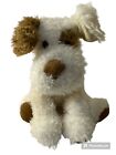 2016 Barnes & Noble Plush Terrier Dog "Noble" White, Brown, Corduroy Paws & ears