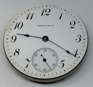 Waltham Pocket Watch Movement / Riverside 17 Jewels 1900 16s Runs - Picture 1 of 18