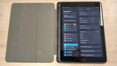 iPad 5eme Génération, 32 Go, Wifi + Cellulaire (4g) Gris, Réf: MP1J2NF/A (A1823) - Bild 1 von 4