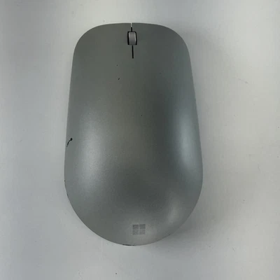 Microsoft Surface Wireless Bluetooth Optical Ambidextrous Mouse Silver - Image 1 of 4