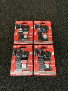 Lot of (4) - Milwaukee Universal Fit Multi-Material Blade 3pk (49-10-9005) NEW!! - Picture 1 of 2