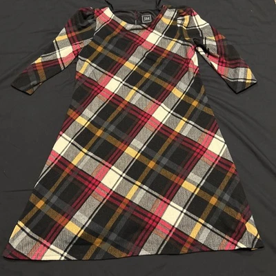 JH Jessica Howard Plaid Dress Bell Career Casual Lined Size S A48 - Image 1 of 4