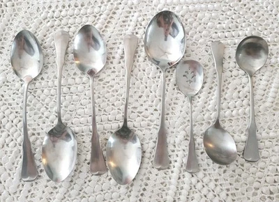 8pc Serving Spoon Tablespoon Casserole PATRICK HENRY Oneida Community - Image 1 of 4