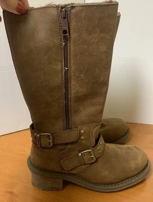 Caterpillar Florencia Waterproof Harness Boot W/ Faux Fur Lining Women’s 8 - Image 1 of 4