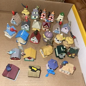 20+Lenox Mini Bird House 1" Inch Collection Vintage - Picture 1 of 8