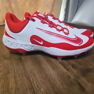 FD2745-109 $95 Nike Alpha Huarache Elite 4 Low Men's Size 13 Baseball Cleats - Picture 1 of 12