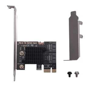 Adaptateur PCIe Vers SATA 3.0 6G SSD Carte D'Extension de ContrôLeur PCI-E 4728 - Photo 1/8