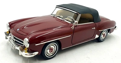 Norev 1/18 Scale Diecast DC221124T - Mercedes-Benz 190 SL - Dark Red - Image 1 of 4