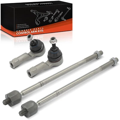 4pcs Front Inner & Outer Tie Rod End for Land Rover Range Rover Sport 2006-2009 - Image 1 of 4