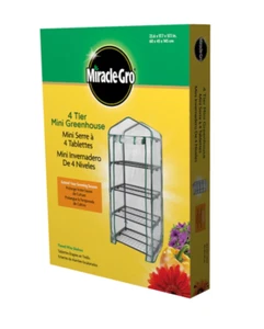 NEU Miracle-Gro 1 Fuß L x 2 Fuß B x 5 Fuß H Transparent Gewächshaus Kit NEU IM KARTON - Bild 1 von 12