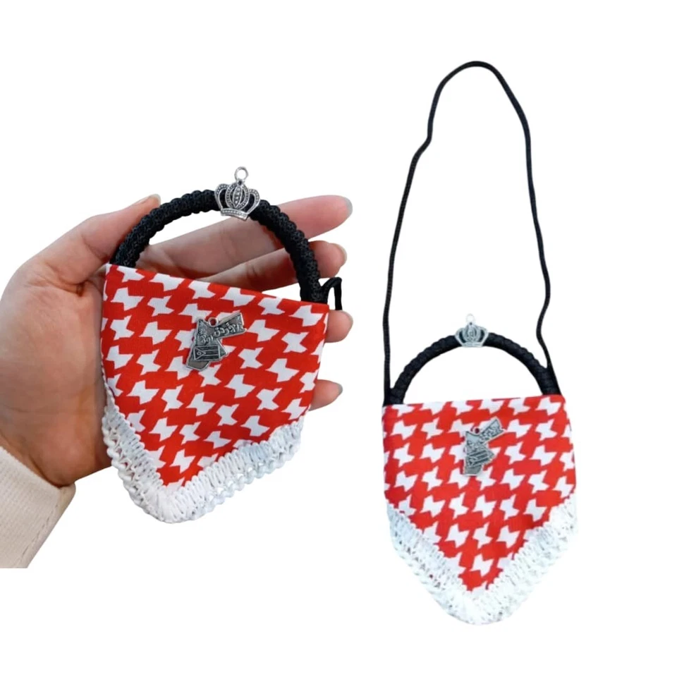 Car Pendant Jordan Palestine Shemagh تعليقة سيارة الشماغ الأردني - Image 1 of 1