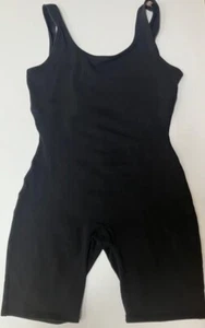 Gilda Mark California Bebé Vintage Años 90 Negro Unitard. Talla L. - Imagen 1 de 4
