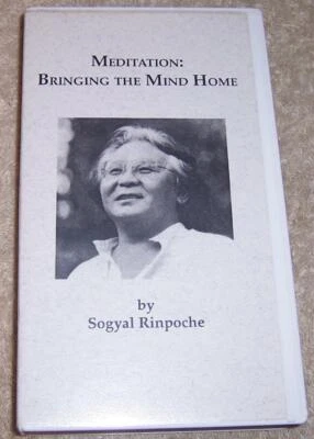 Meditation: Bringing the Mind Home VHS Video Sogyal Rinpoche - Image 1 of 2
