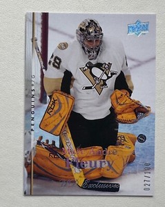 2007-08 Upper Deck Exclusives #357 Marc-Andre Fleury /100 #X4237