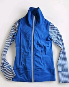 Lululemon Athletica Define Jacket Full-Zip Length Blue Women’s Size 4 - Picture 1 of 14