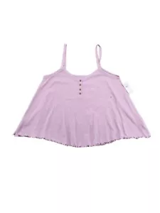 NEW American Eagle Babydoll Cami Short Tank Top Pink Soft Medium NWT - Picture 1 of 9