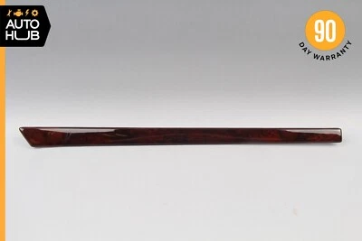 00-06 Mercedes W215 CL500 CL55 AMG Panel de puerta lateral izquierda moldura madera OEM Foto 1 de 4