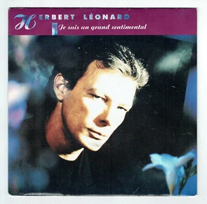 Herbert LEONARD Vinyle 45T 7" JE SUIS UN GRAND SENTIMENTAL - SAMPLE .. WEA 46582 - Picture 1 of 3