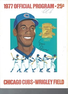 1977 6/24 baseball program New York Mets Chicago Cubs GdWr - Picture 1 of 2