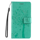 Tree Embossed PU Leather Flip Wallet Case Phone Case Cover for Xiaomi 14 Note 13