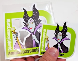 Disney Maleficent 2025 Annual Passholder Magnet *Copy!* with FREE matching decal - Picture 1 of 4