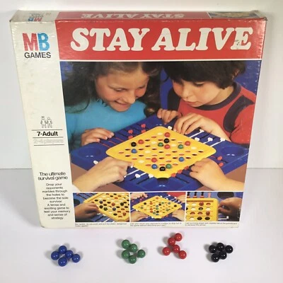 1975  Stay Alive Board Game  Replacement Spare Ball Marble MB Games - Image 1 of 4
