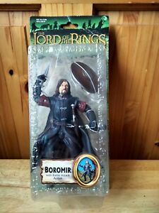 Toy+Biz LOTR Boromir Lord Rings Trilogy Fellowship Series 2004 Gentle Giant