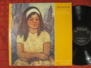 LP Schallplatte für den Unterricht Musikhören Klasse 3 SCHOLA S10 DDR 1970 - Bild 1 von 2
